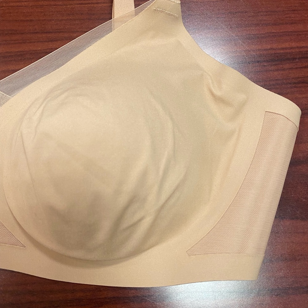 HoneyLove NWT Crossover Bra Sand Size Medium 36 B/C - Picture 5 of 9